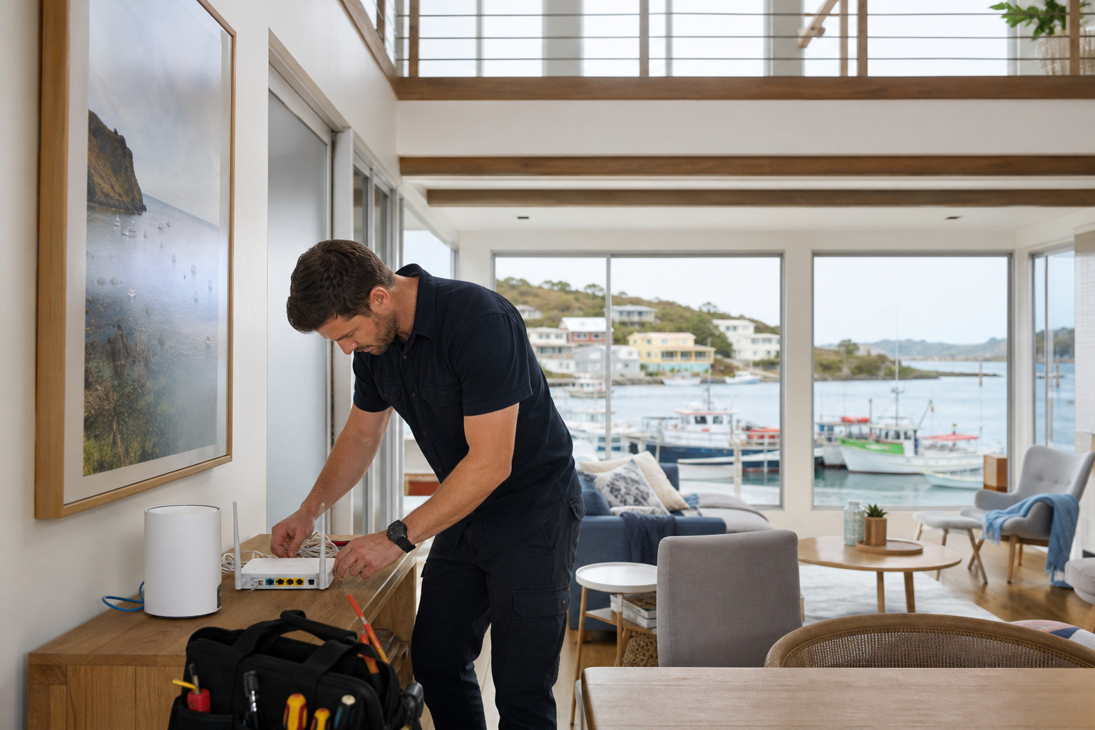 Getting strong WiFi in a double-storey holiday home